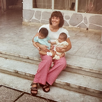Jane at FCVN in 1974