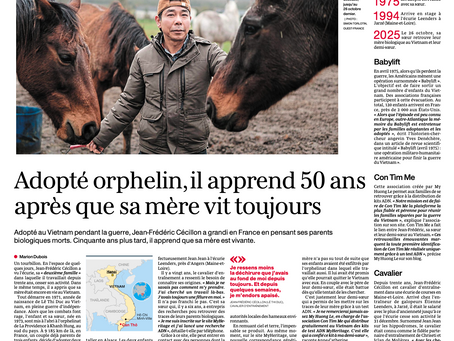 Con Tìm Mẹ is in the News!