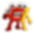 赤と黄色の67キャラクター