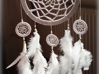 White dreamcatcher