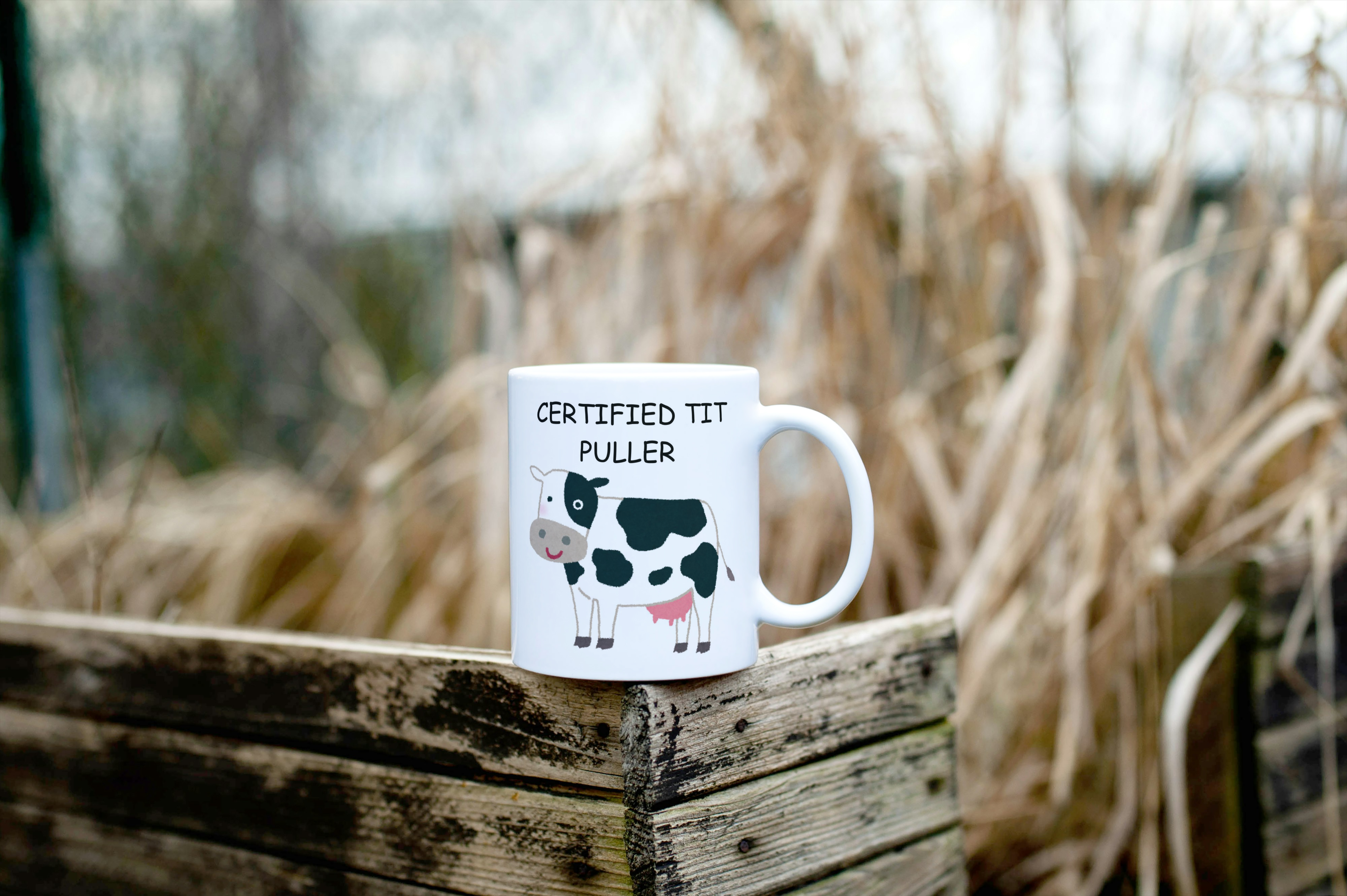 “Certified Tit Puller” Mug