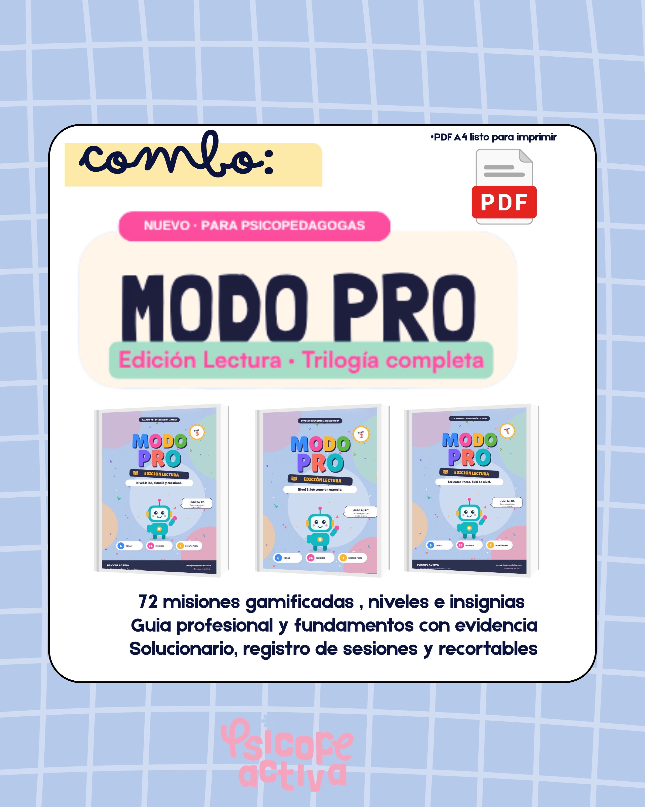 MODO PRO · Edición Lectura