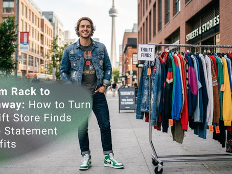From Rack to Runway: How to Turn Thrift Store Finds into Statement Outfits