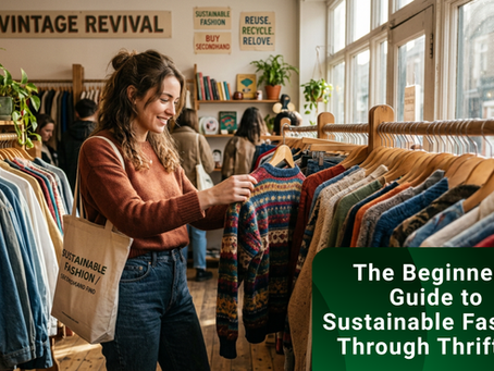 The Beginner’s Guide to Sustainable Fashion Through Thrifting