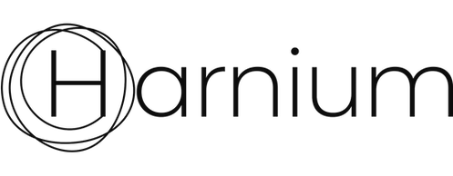 Harnium Logo with name