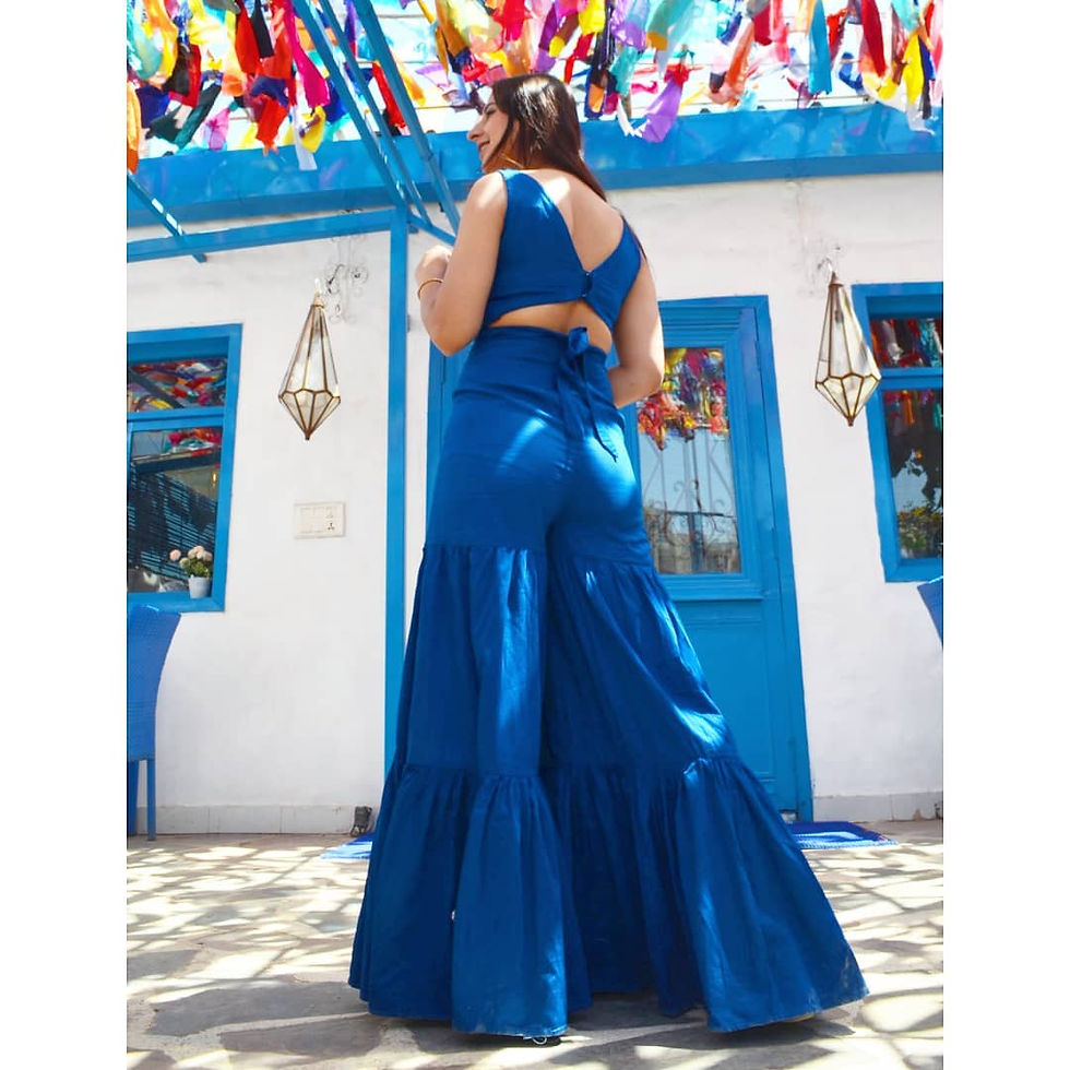 Cotton Garara Jumpsuit