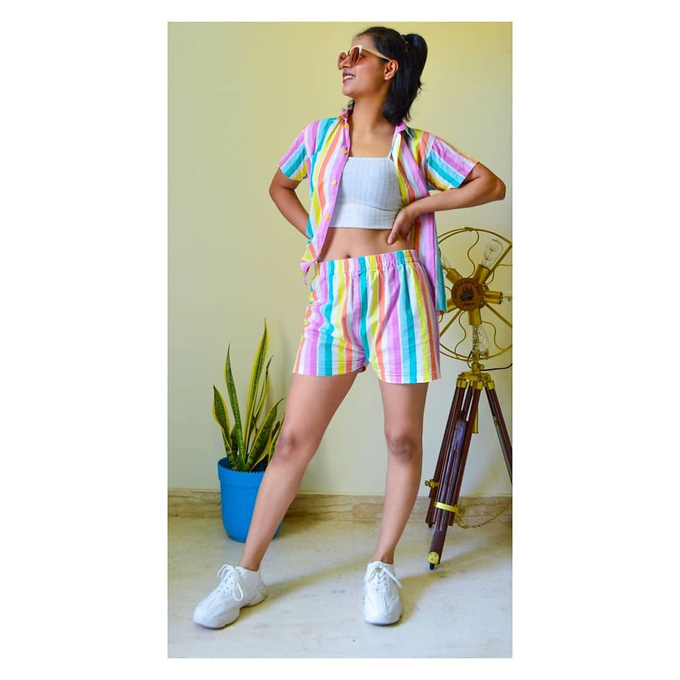 Thumbnail: Unicorn strips pjs