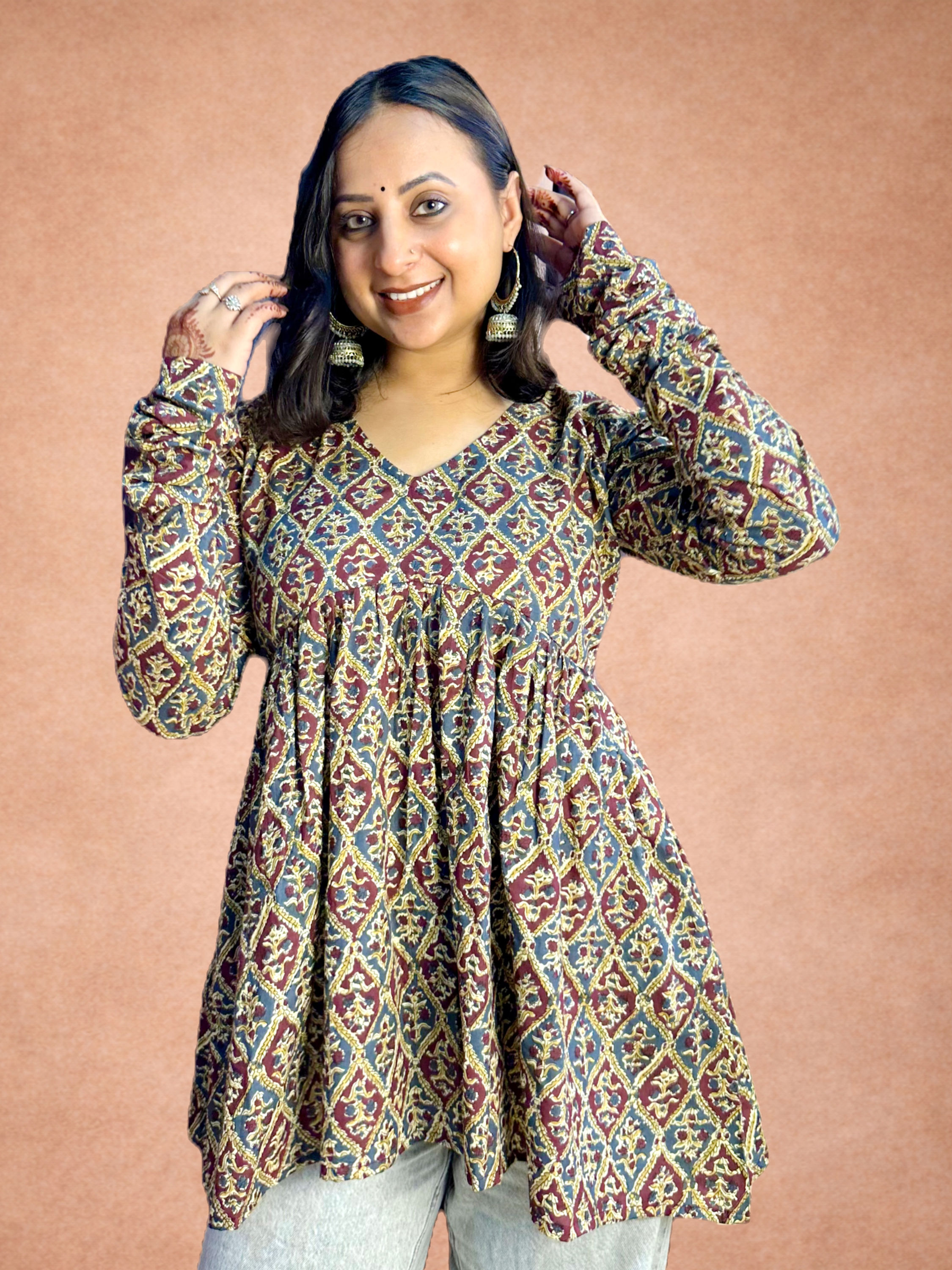 Cotton Kurtis For Women | Short Kurti For Women