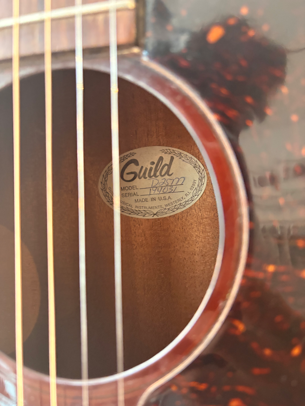 Miniature : Guitare Folk Guild D25M Dreadnought