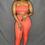 Thumbnail: Red Strapless Two Piece Set