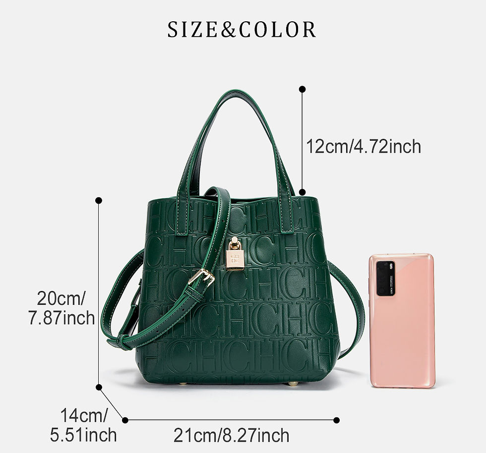 Thumbnail: Classic Simple Solid Color Women's New 2024 Large Capacity Handbag Letter Elemen