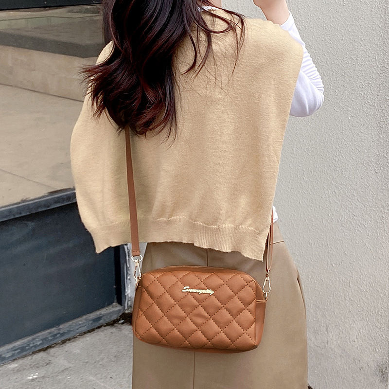 Thumbnail: 2023 Tassel Small Messenger Bag For Women Trend Lingge Embroidery Camera Female 