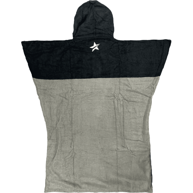 Patlove Poncho Grey Black