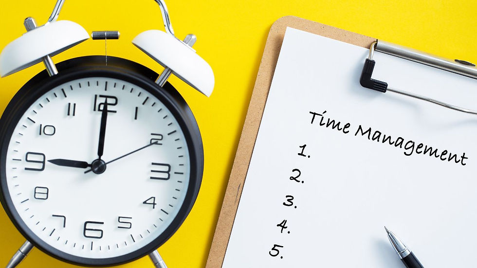 time management tips