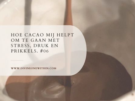 Rituelen, Regulatie & Rust: Hoe cacao helpt om te gaan met stress, druk en prikkels.