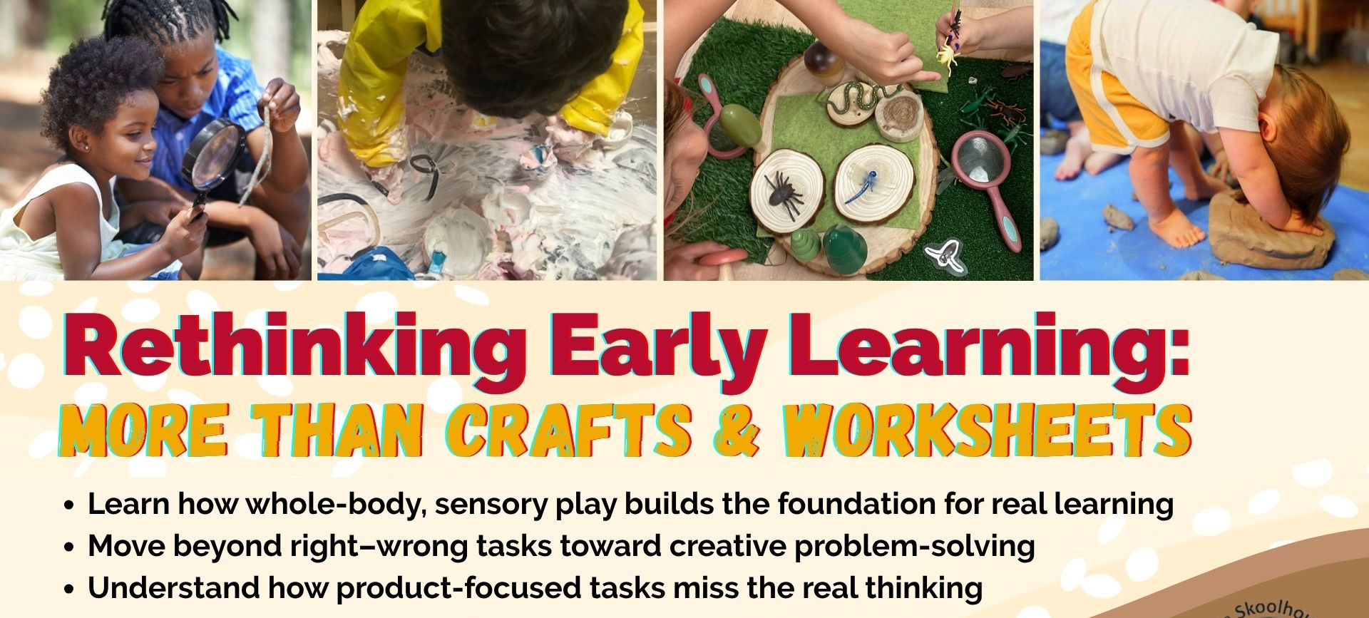 Rethinking Early Learning: MORE THAN CRAFTS & WORKSHEETS