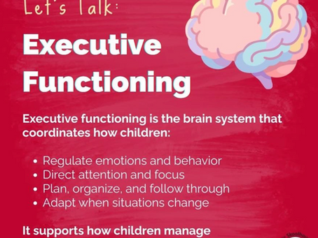 Let's talk about Executive Functioning and early childhood