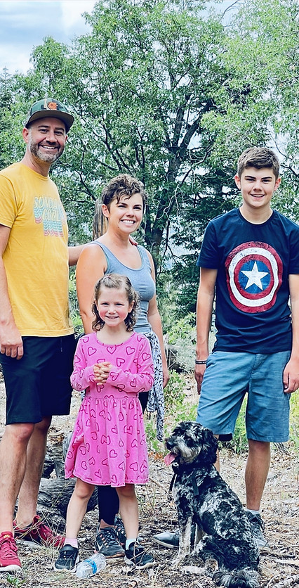 Family that loves their dogs