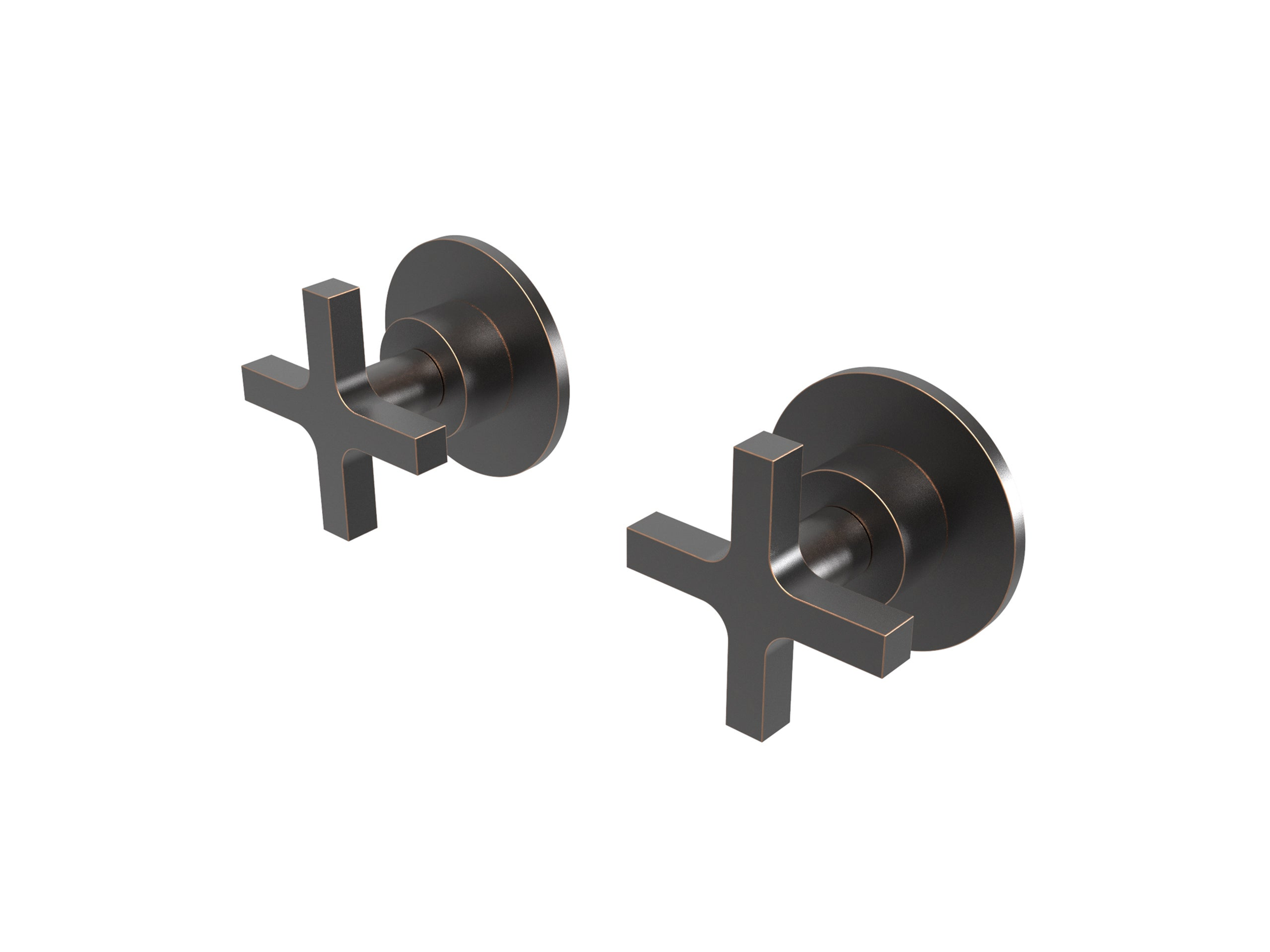 WATER EVOLUTION Cruz 2 Way Concealed Thermostatic Shower – Aged Brushed Bronze
