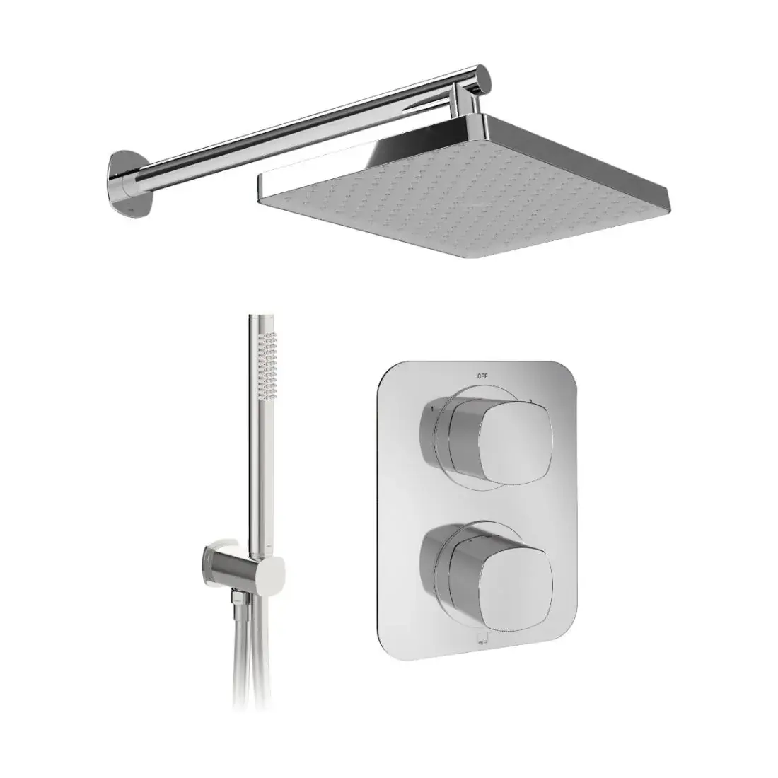 Vado Cameo 2 Outlet Shower Pack - Chrome