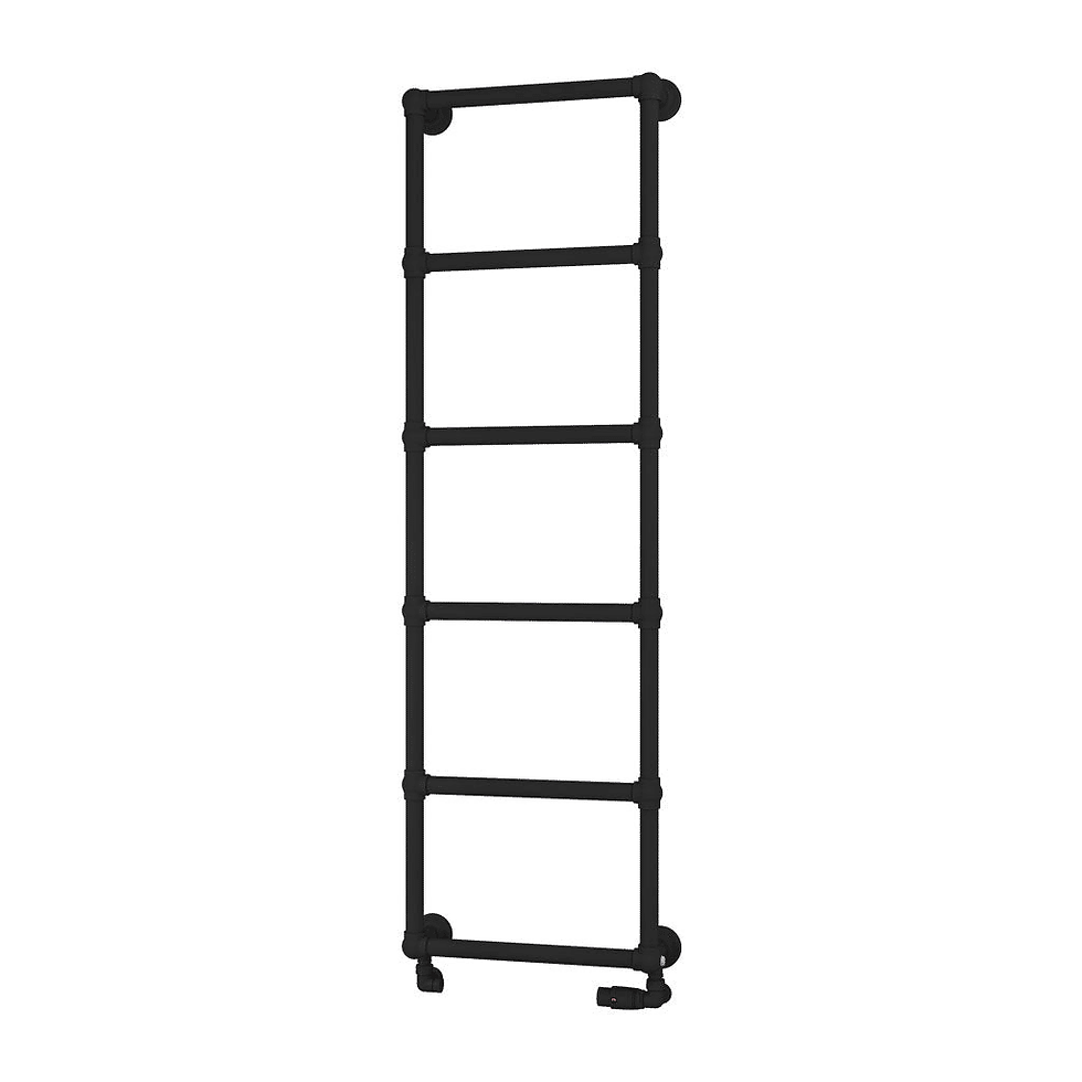 Thumbnail: Eastbrook Stour Vertical Straight Heated Towel Rail