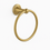Thumbnail: Genoa Towel Ring Brushed Matt Gold