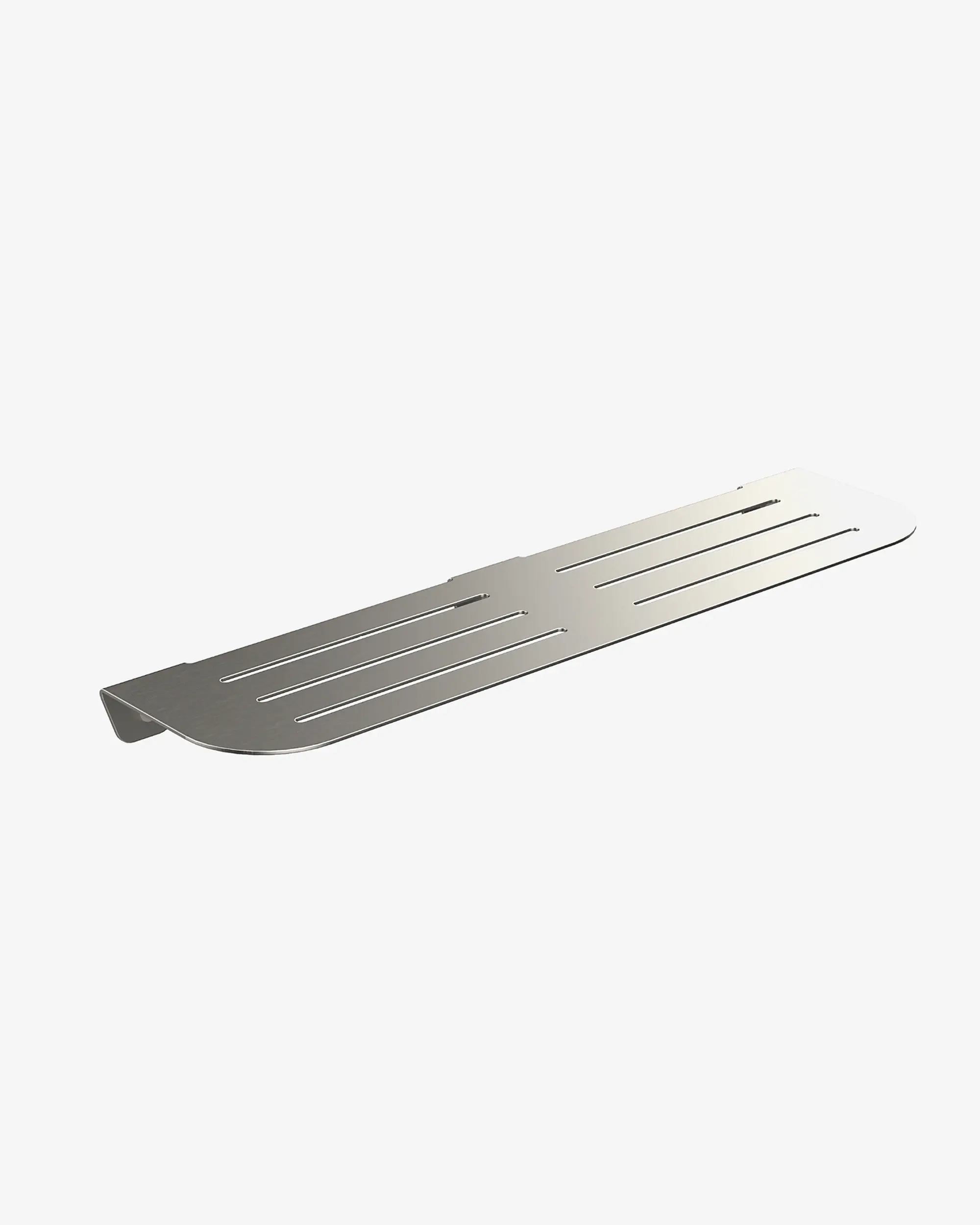 Sonia Nox Metal Shelf 500mm - Satin Stainless Steel