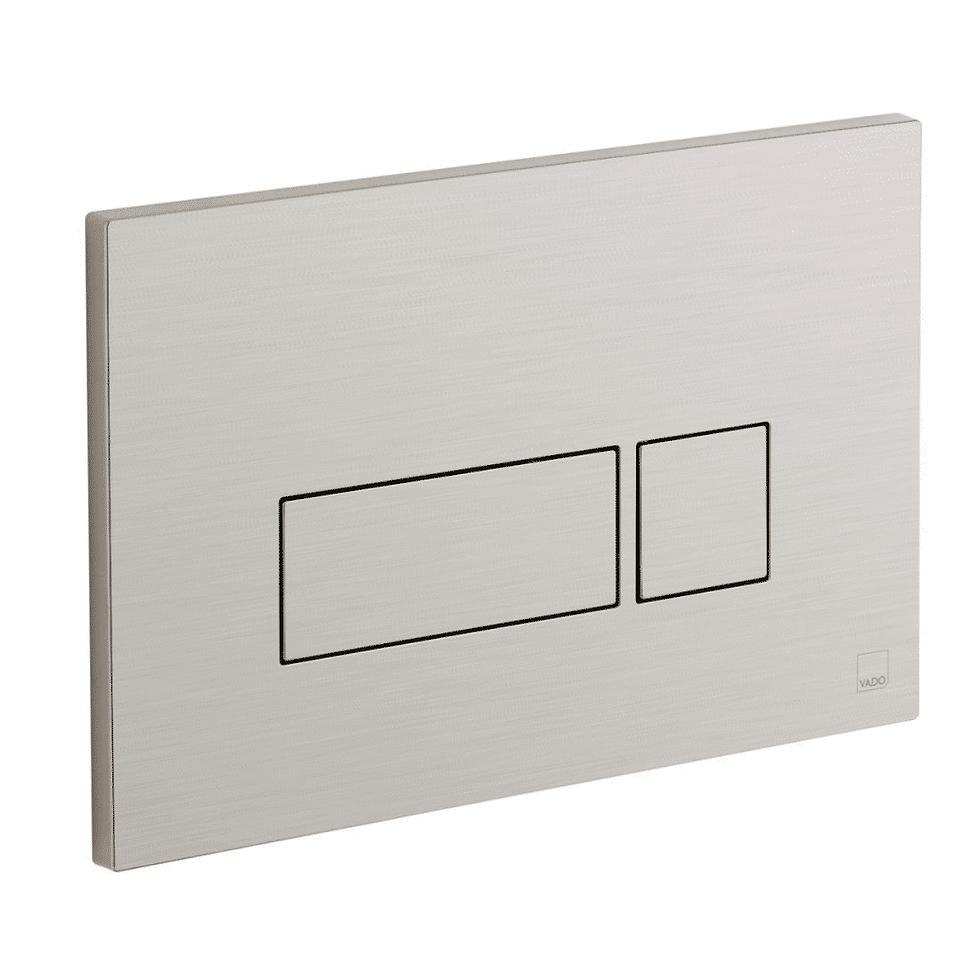 Thumbnail: Vado Individual Square Button Dual Flush Plate Modern Landscape