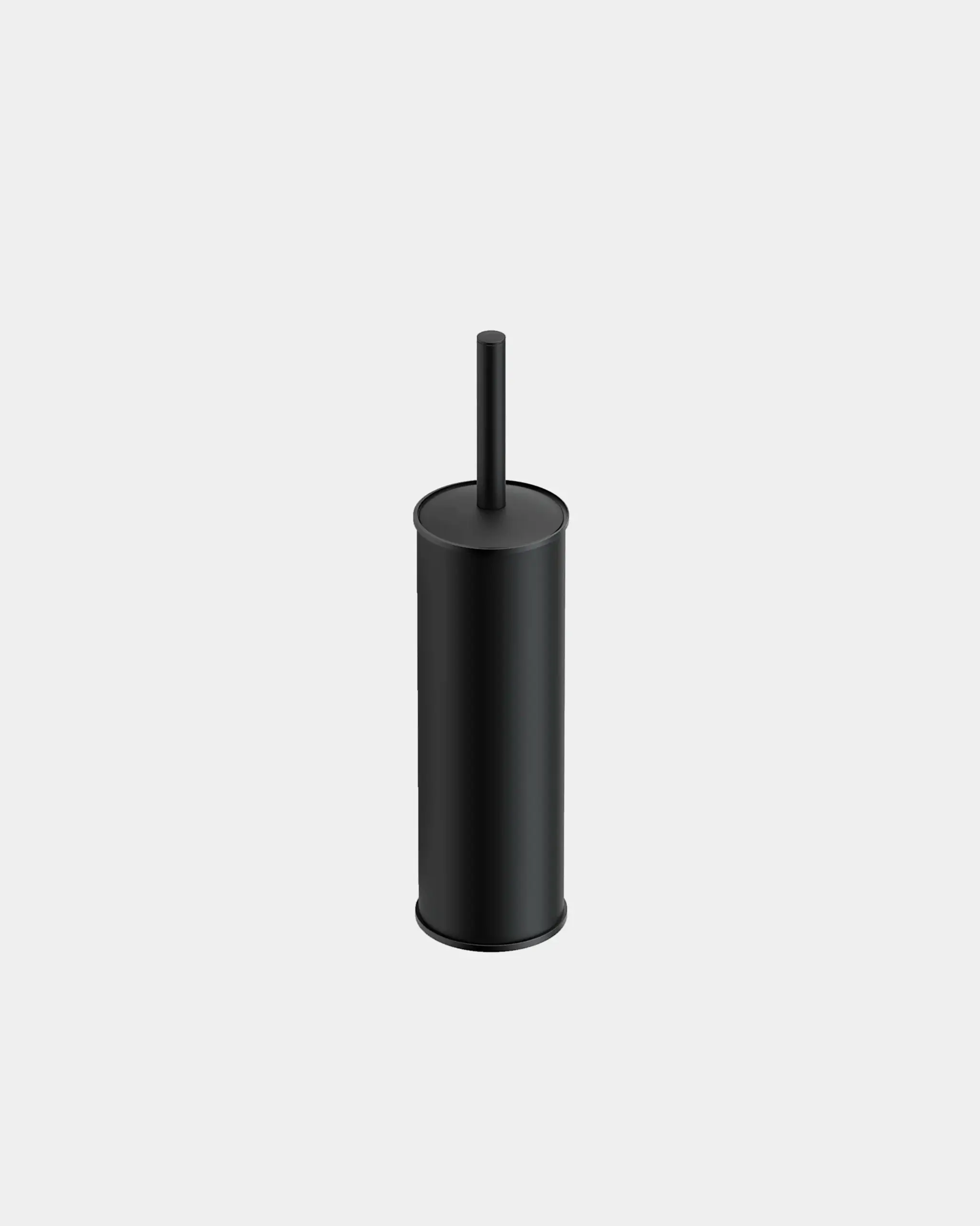 Sonia Alpha Wall/Floor Toilet Brush Set - Black