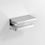 Thumbnail: Sonia S Cube Toilet Roll Holder with Shelf