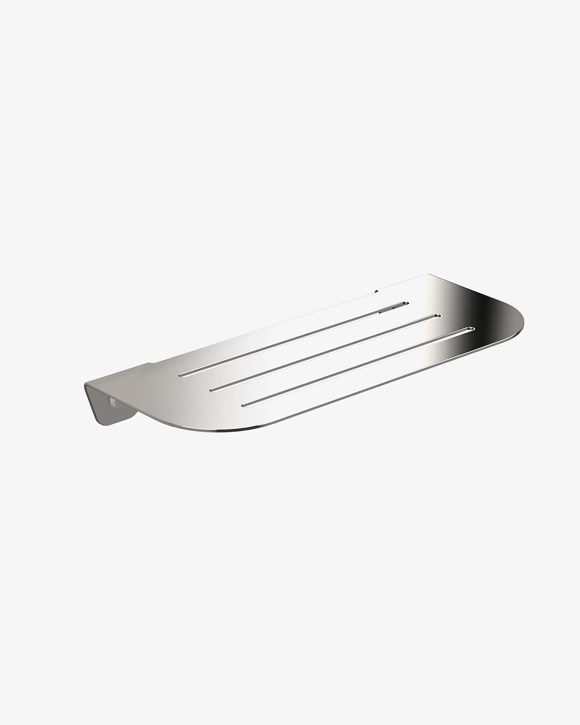 Sonia Nox Metal Shelf 300mm - Polished Stainless Steel