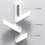 Thumbnail: Flama Triple Robe Hook - Matt White