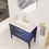 Thumbnail: Sonia Epoque 800mm Freestanding 2-Drawer Vanity Unit & Basin