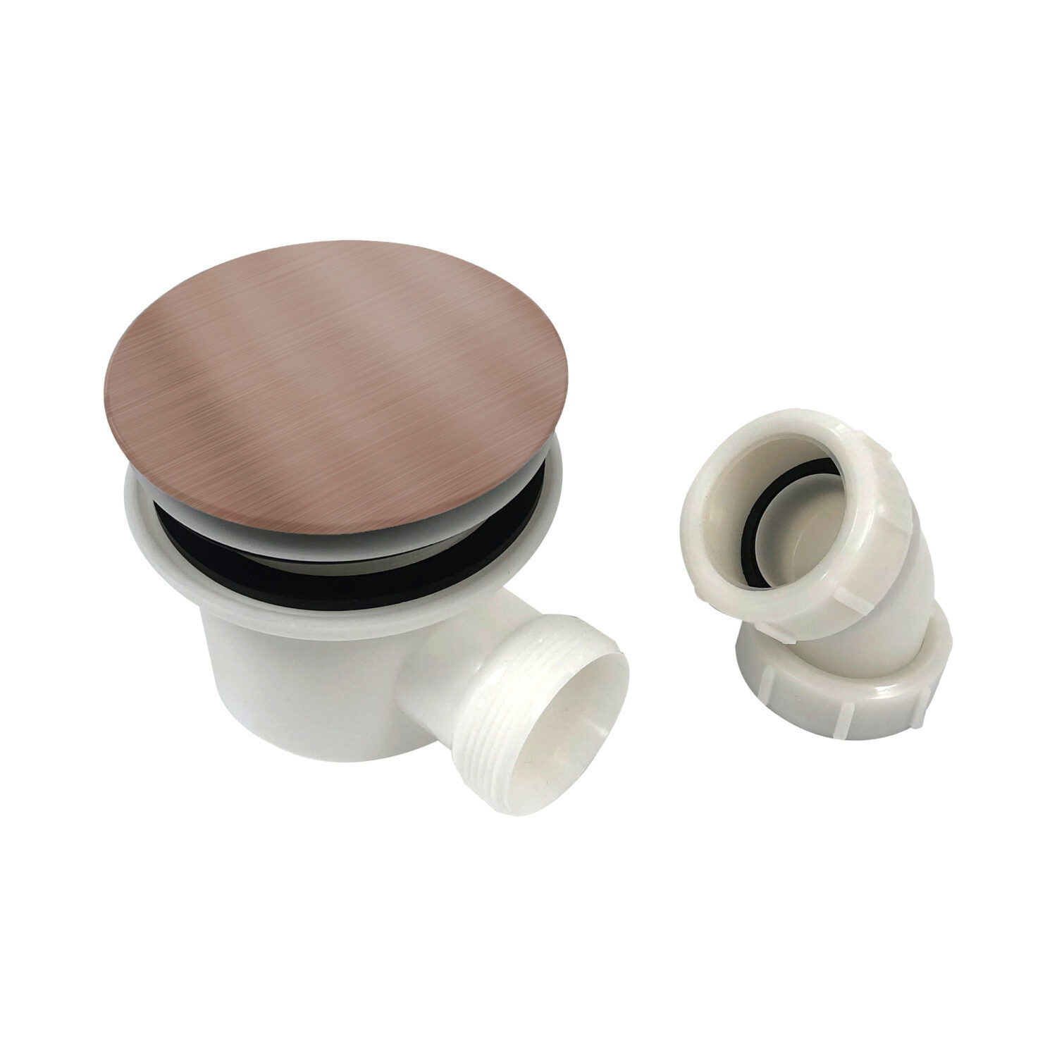 Bathworks Essentials Brushed Bronze 90mm Fast Flow Waste