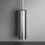 Thumbnail: Reframe Wall Mounted Toilet Brush Set || Brushed Steel