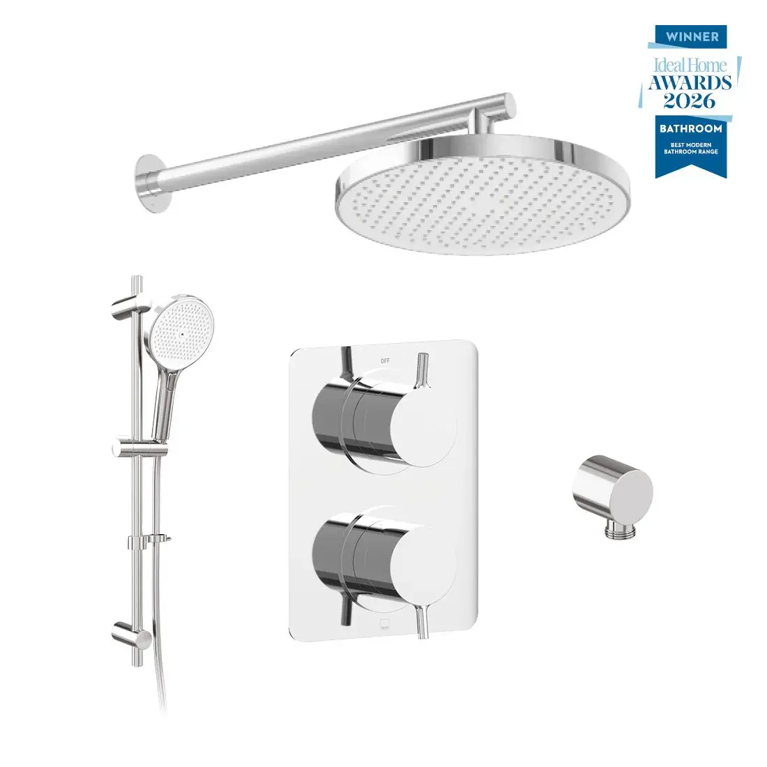 Vado Safari 2 Outlet Shower Pack - Chrome