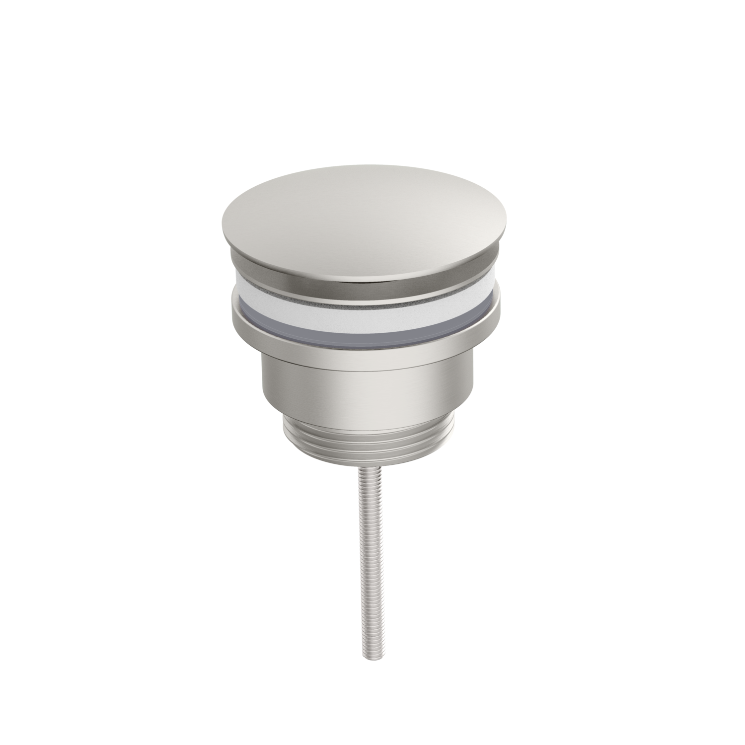 Bathworks Essentials Universal Basin Waste Brushed Nickel