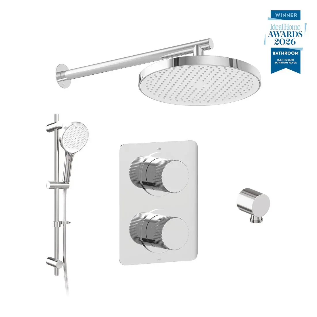 Vado Safari 2 Outlet Shower Pack - Chrome