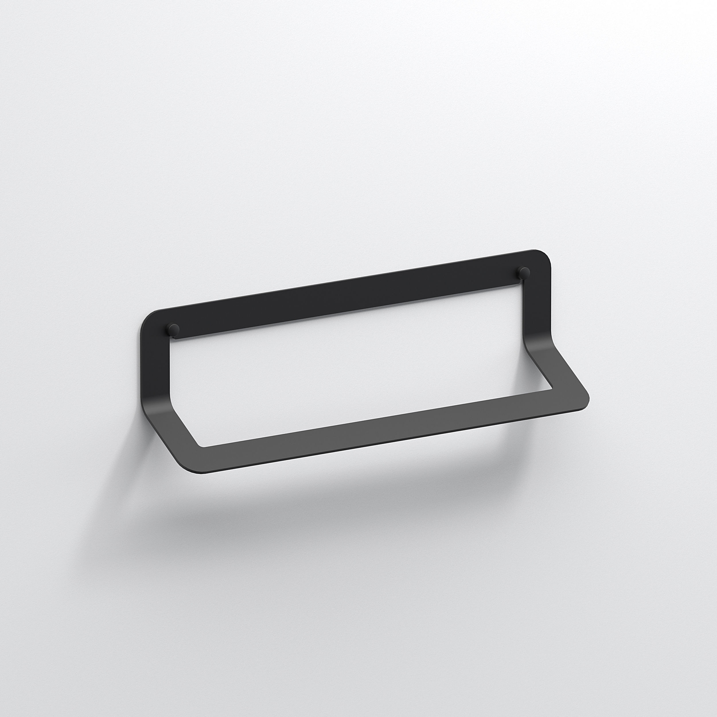 Sonia Quick Bathroom Towel Rail 400mm Black