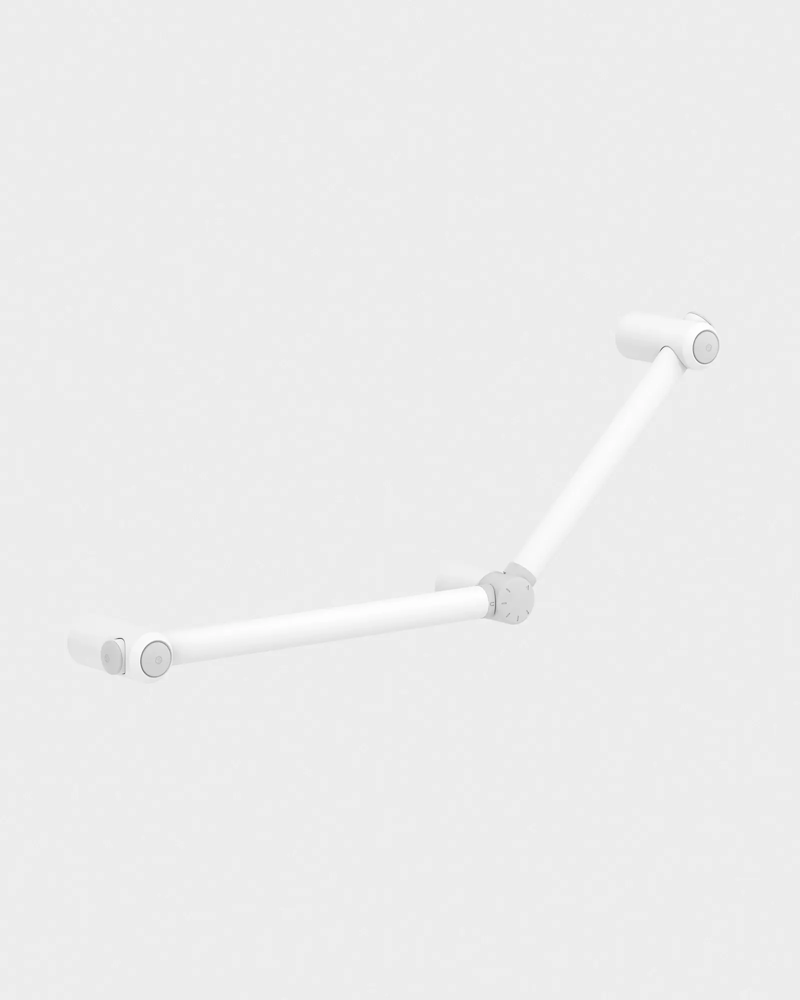Sonia Go Care Angled Grab Bar 400 x 300mm - White