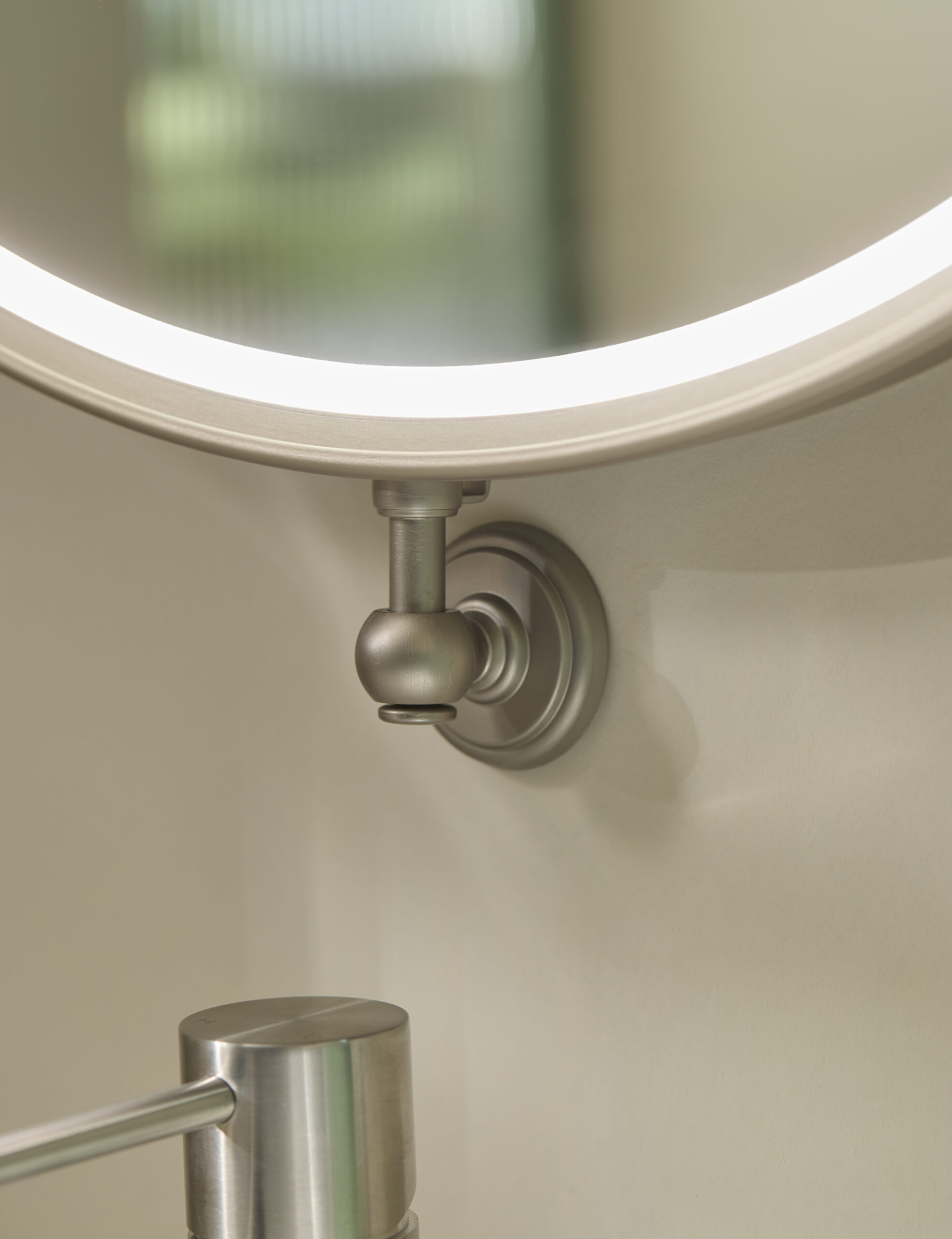 Alderbury Faux Fixture Pair Brushed Brass