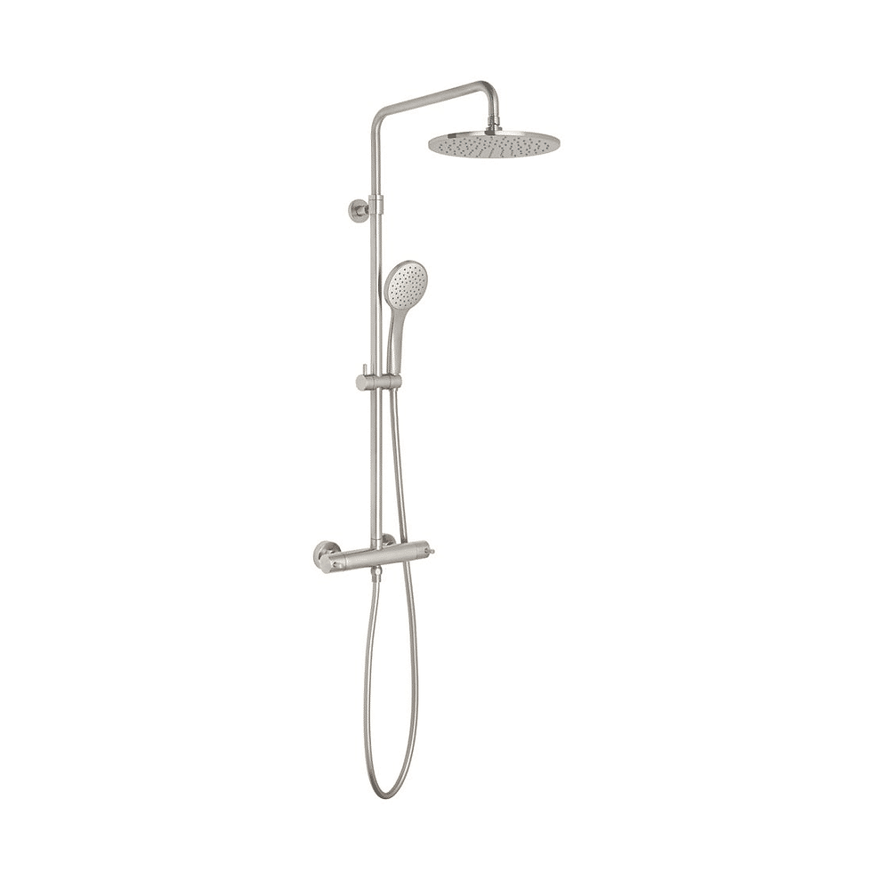 Thumbnail: Vado Individual Adjustable Round Thermostatic Shower Column