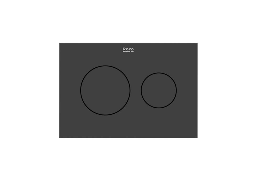 Thumbnail: Roca Duplo-S PS3 Flush Plate