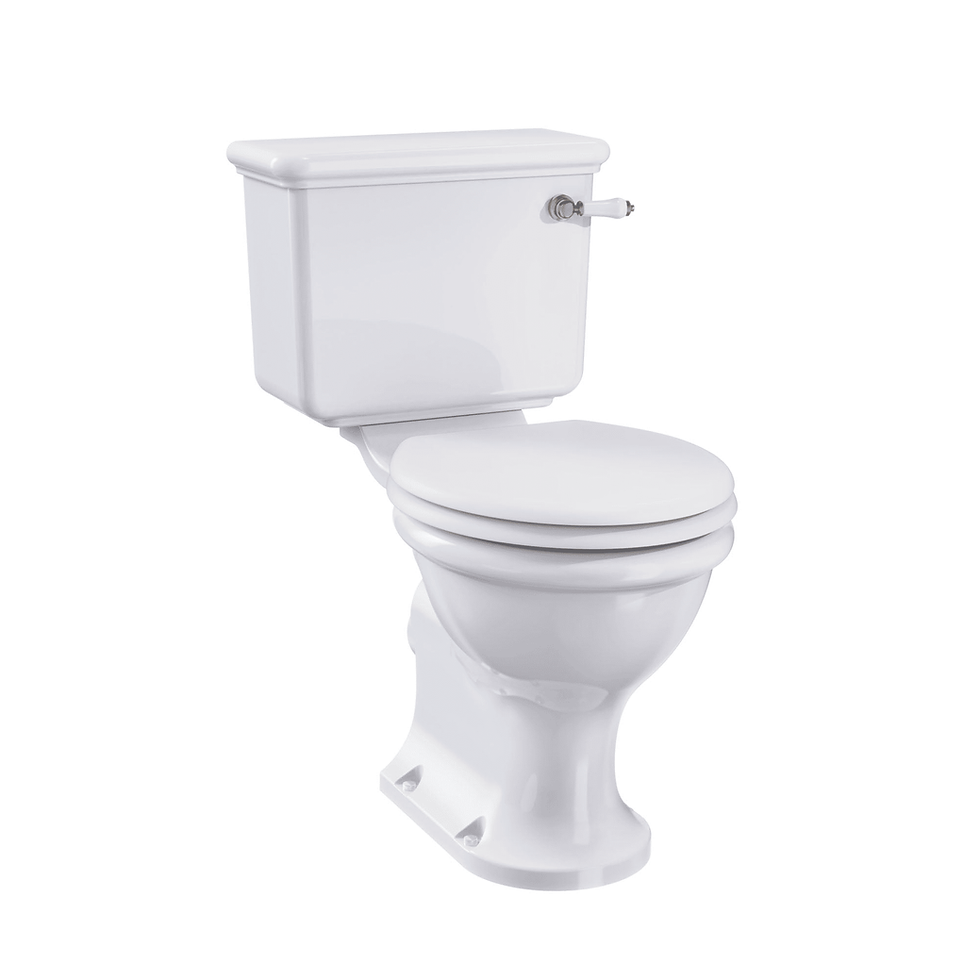 Thumbnail: Burlington Guild Rimless Close Coupled Traditional Toilet Dual Flush