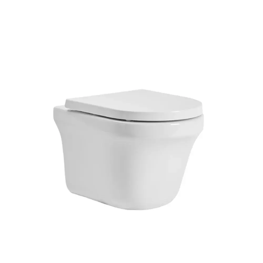 Tavistock Aerial Wall Hung Toilet & Soft Close Seat