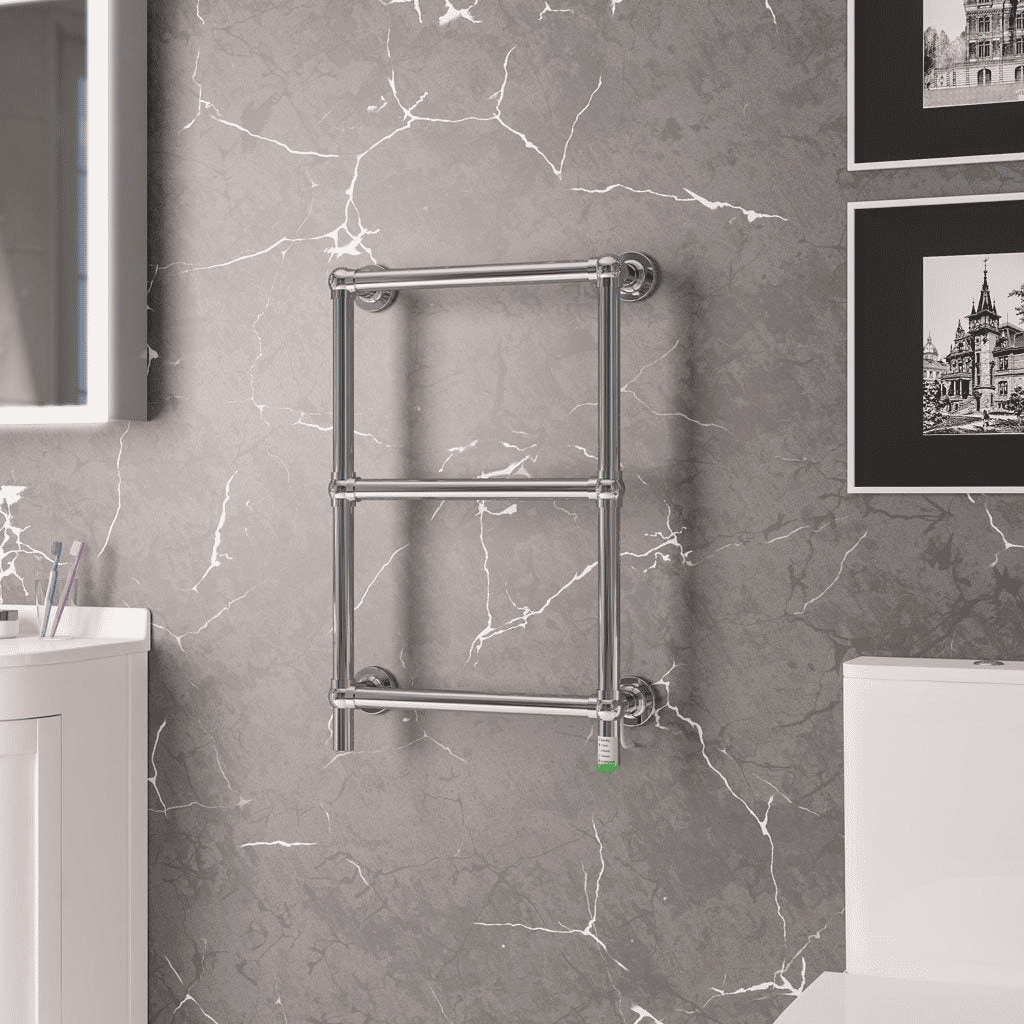 Eastbrook Kennet Traditional Electric Towel Rail Chrome
