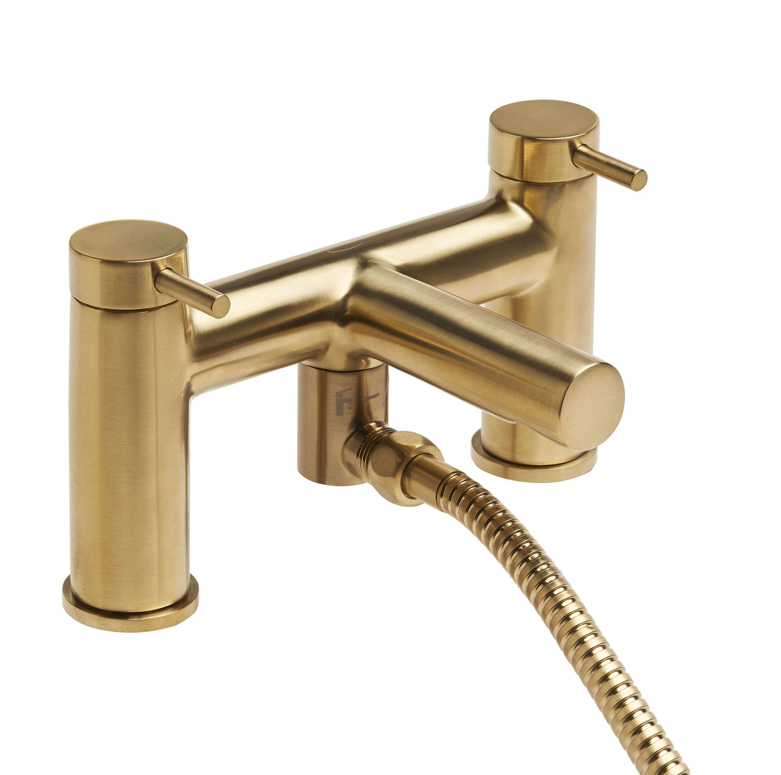 Tavistock Anthem Deck Mounted Bath Shower Mixer Brushed Brass