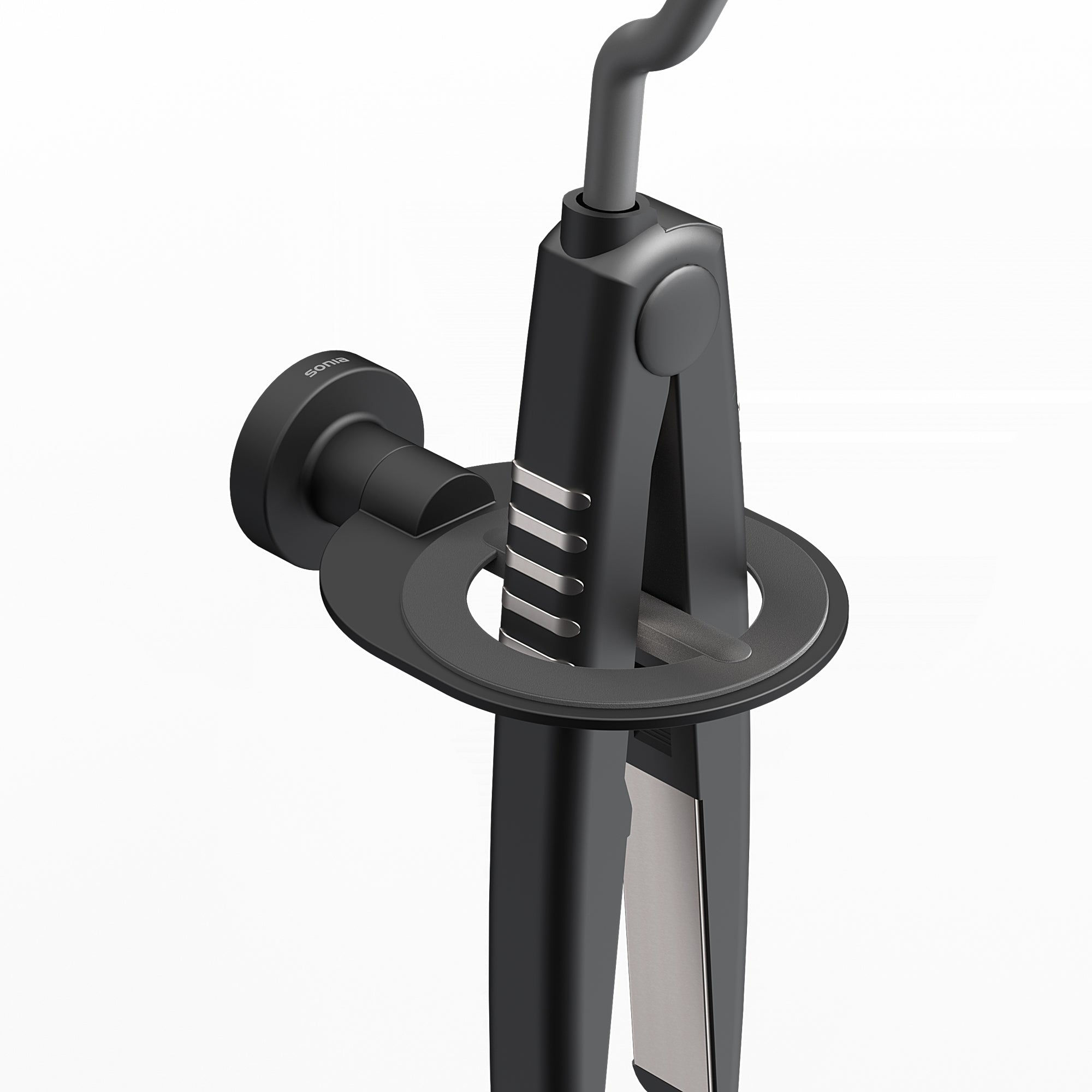 Sonia Tecno Project Hair Straightener Holder Black