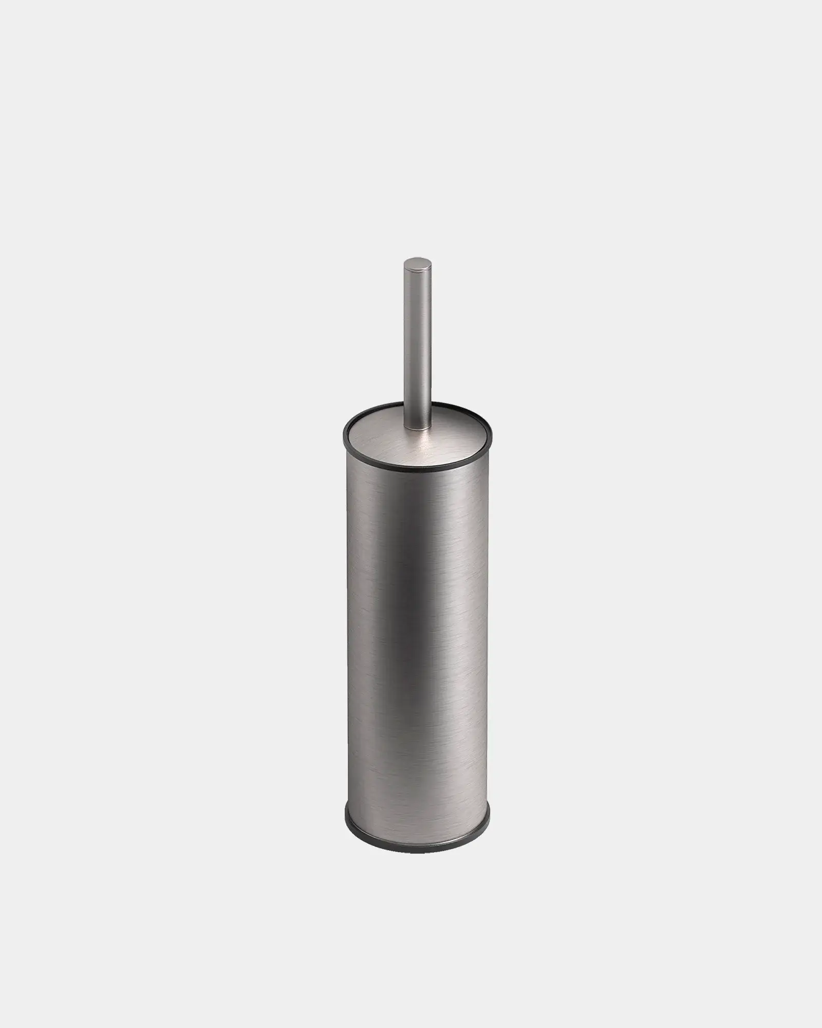 Sonia Alpha Freestanding Toilet Brush Set - Satin Stainless Steel