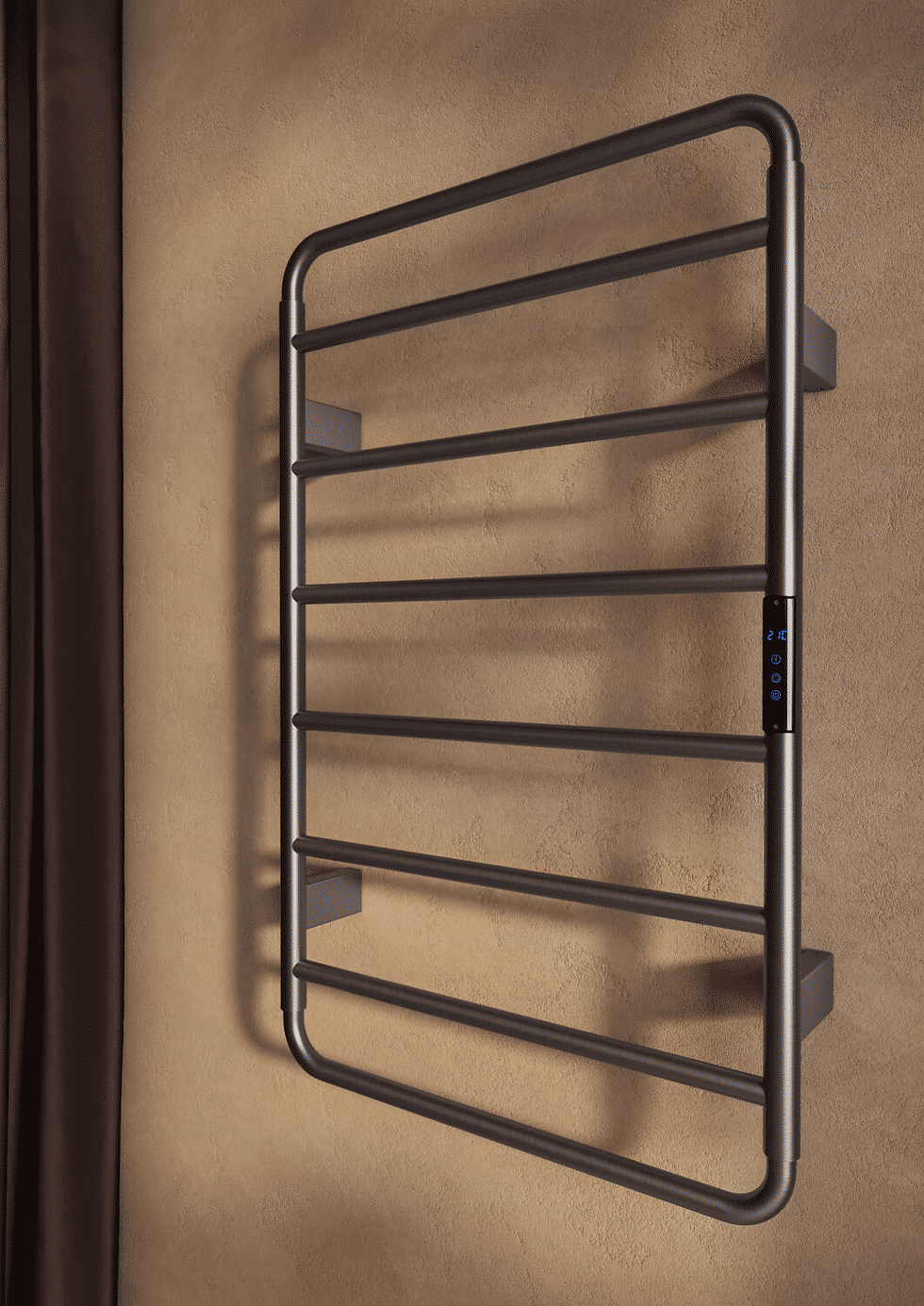 Thumbnail: Aura 800 x 500mm Electric Heated Towel Rail